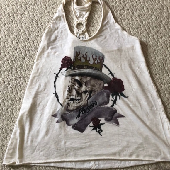 ☠️ Poison Tunic Shirt Tank Concert Tee ☠️ - Picture 2 of 8